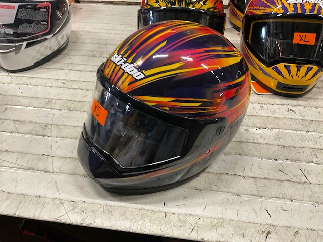 Ski-doo motorhelm xl, xs, l,l (4x) - afbeelding 2 van  5