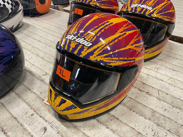 Ski-doo motorhelm xl, xs, l,l (4x) - afbeelding 3 van  5
