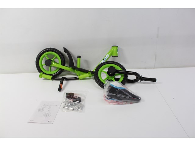 Skids control loopfiets 10 inch groen/zwart - afbeelding 4 van  5