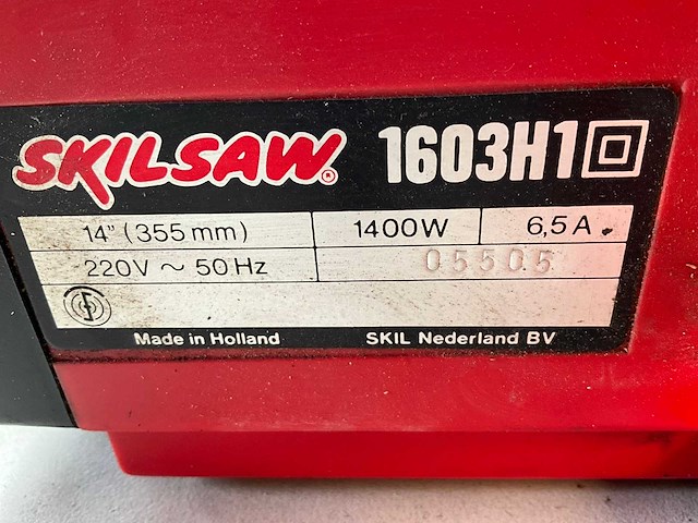 Skil 1603h1 kettingzaag - afbeelding 4 van  4