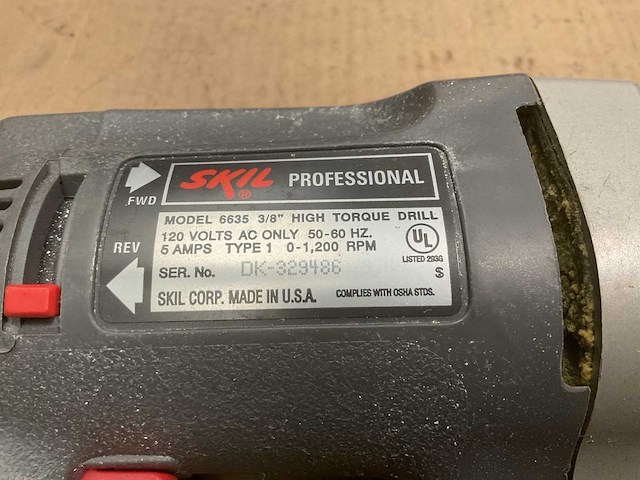 Skil 6635 3/8” boormachine - afbeelding 1 van  5