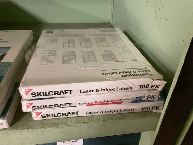 Skilcraft label stickers (3x) - afbeelding 2 van  2