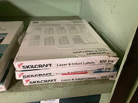 Skilcraft label stickers (3x) - afbeelding 2 van  2