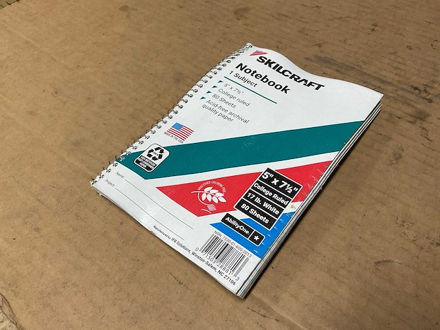 Skilcraft notebook (42x) - afbeelding 3 van  4