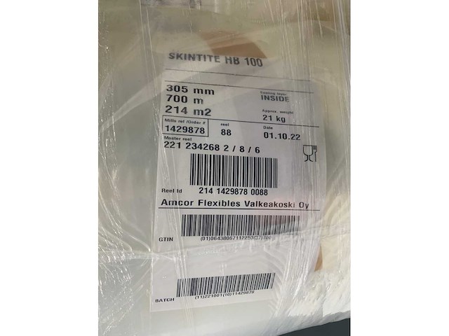 Skintite hb 100 verpakkingsfolie rollen (96x) - afbeelding 5 van  5