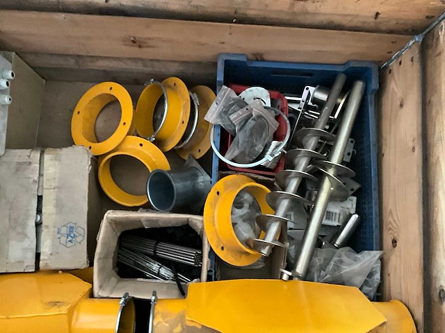 Skiold partij onderdelen voermachine - afbeelding 4 van  10