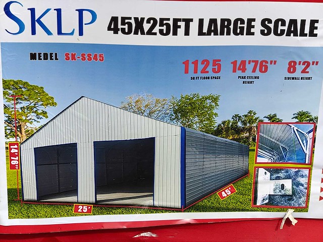 Sklp - 45x25ft - opslagschuur - afbeelding 4 van  12