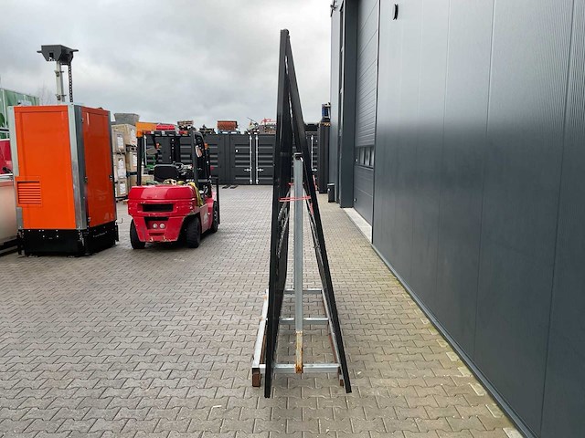 Sklp dubbel openslaande poort 580 cm toegangspoort - afbeelding 5 van  11
