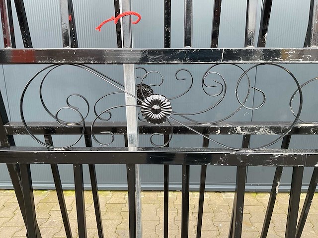 Sklp dubbel openslaande poort 580 cm toegangspoort - afbeelding 11 van  11