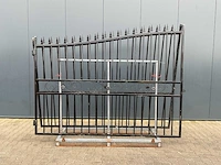 Sklp dubbel openslaande poort 580 cm toegangspoort - afbeelding 4 van  11