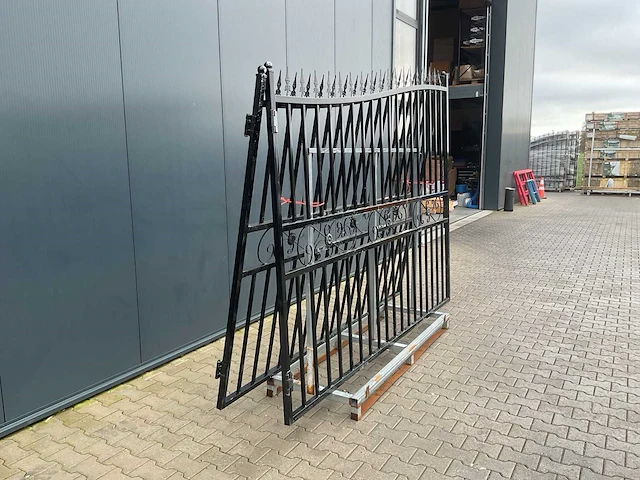 Sklp dubbel openslaande poort 580 cm toegangspoort - afbeelding 6 van  11