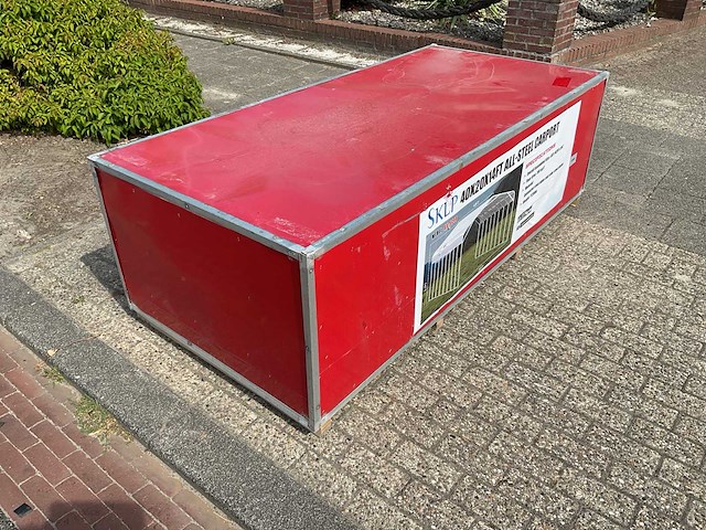 Sklp sk-sc40 40x20x14ft carport staalconstructie - afbeelding 7 van  9