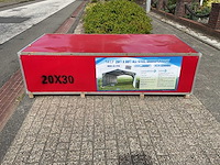 Sklp sk-zp20 20ftx30ft garage carport staalconstructie - afbeelding 1 van  9