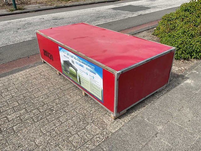 Sklp sk-zp20 20ftx30ft garage carport staalconstructie - afbeelding 2 van  9