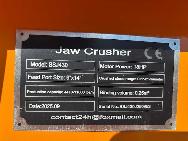 Sklp ssj430 - kaakbreker op rupsbanden - afbeelding 5 van  7