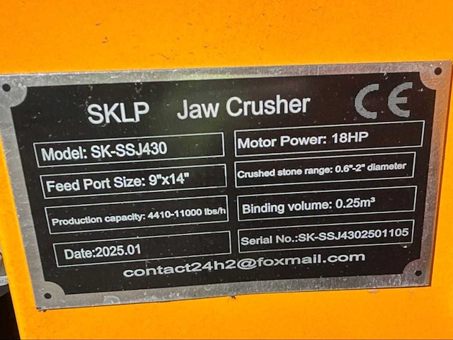 Sklp ssj430 - kaakbreker op rupsbanden - afbeelding 7 van  7