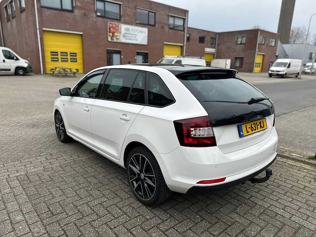 Skoda - 2014 - rapid spaceback - 1.4 tsi grt eleg. bl- automaat - personenauto - afbeelding 3 van  4