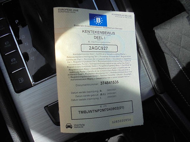 Skoda - 2021 - superb combi - 1.4 tsi iv bnsedplus - belgie - afbeelding 1 van  16