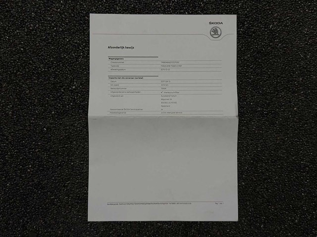 Skoda - fabia - 1.2 tsi edition - hh-623-g - 2015 iaw - afbeelding 1 van  1