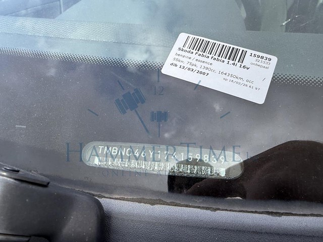 Skoda fabia 1.4i 16v ambiente,2007 - afbeelding 29 van  35