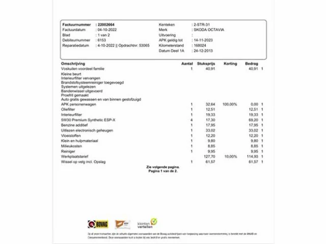 Škoda octavia combi 1.2 tsi greentech elegance businessline | 2-str-31 - afbeelding 30 van  40