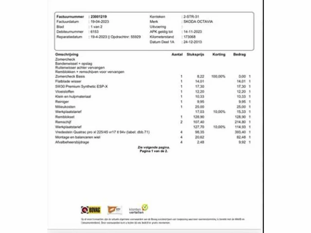 Škoda octavia combi 1.2 tsi greentech elegance businessline | 2-str-31 - afbeelding 31 van  40