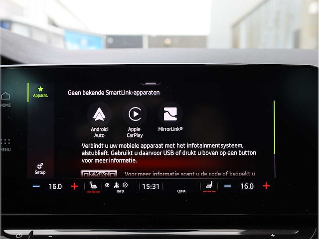 Skoda octavia combi iv 1.4 tsi phev 204pk automaat 2021 - afbeelding 16 van  45