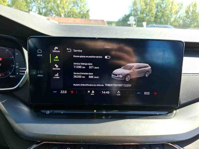 Skoda octavia combi iv 1.4 tsi phev 204pk automaat 2022 - afbeelding 8 van  19