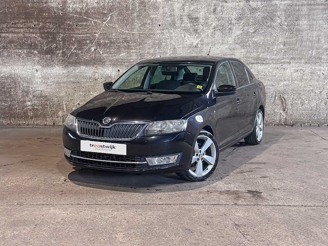Skoda rapid 1.2 tsi greentech elegance businessline 105pk 2013 (origineel-nl + 1e eigenaar), 86-zsb-4 - afbeelding 1 van  40