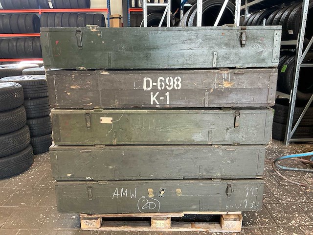 Skrzynia nr. 5 poolse militaire transportkisten (10x) - afbeelding 5 van  5