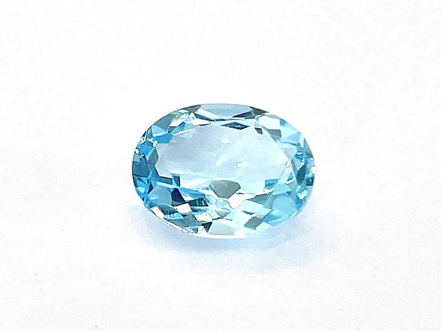 Sky blue topaas circa 2.50 carat - afbeelding 1 van  3
