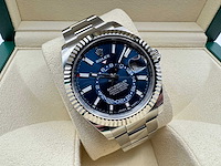 Sky-dweller 336934 | blue dial | 2025 | full set - afbeelding 1 van  12