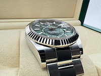 Sky-dweller 336934 | green dial | 2025 - afbeelding 10 van  12