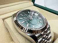 Sky-dweller | 336934 | green dial | jubilee | unworn | 2026 - afbeelding 9 van  12