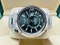 Sky-dweller 336934 | green dial | unworn | 2026 | full set - afbeelding 7 van  12
