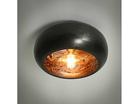 Sky plafondlamp | 1 lichts | ø 34 cm | zwart nikkel - afbeelding 1 van  4