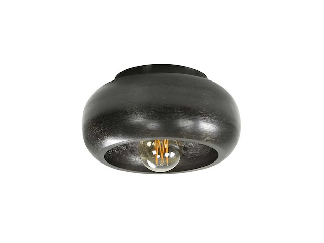 Sky plafondlamp | 1 lichts | ø 34 cm | zwart nikkel - afbeelding 4 van  4