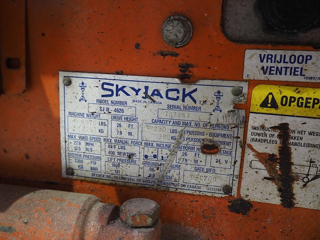 Skyjack inc. - afbeelding 6 van  6