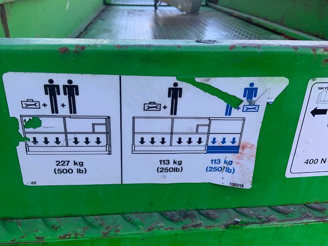 Skyjack sjiii 3226 schaarhoogwerker - afbeelding 13 van  21