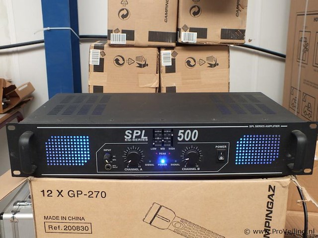 Skytec spl 500 versterker - afbeelding 1 van  1