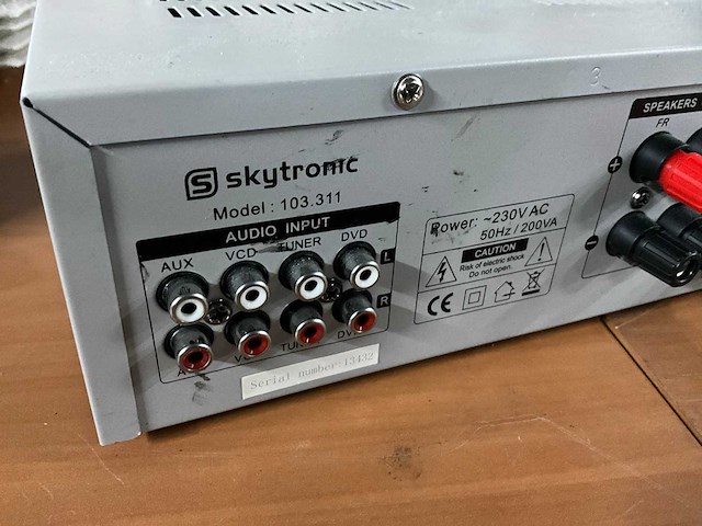 Skytronic 103.311 versterker - afbeelding 5 van  5