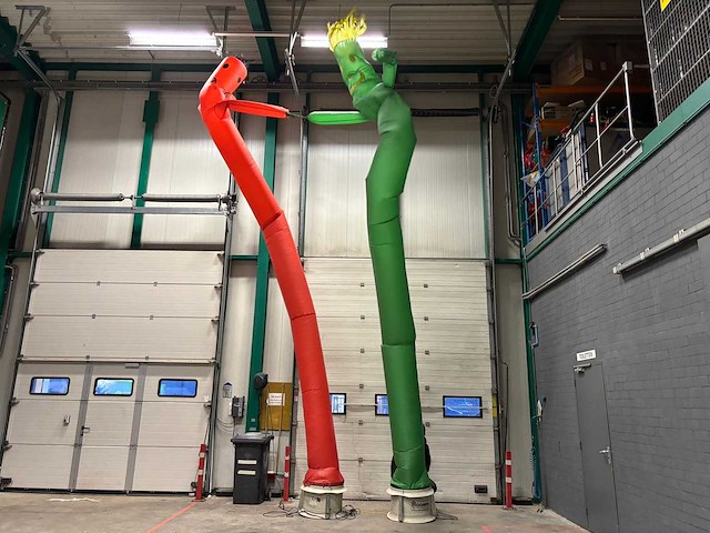 Skytube groen / rood - afbeelding 1 van  4