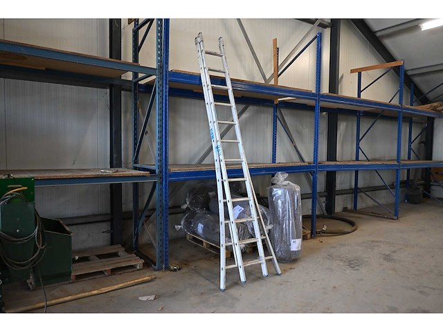 Skywork 2x12 2-delige aluminium ladder - afbeelding 1 van  3
