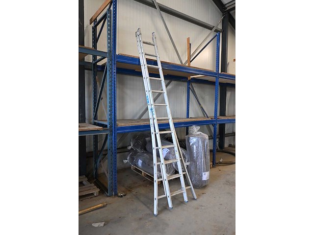 Skywork 2x12 2-delige aluminium ladder - afbeelding 2 van  3