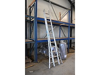 Skywork 2x12 2-delige aluminium ladder - afbeelding 2 van  3