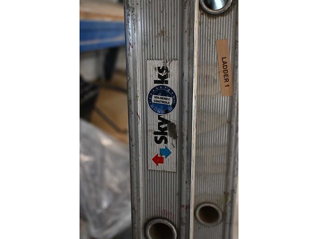 Skywork 2x12 2-delige aluminium ladder - afbeelding 3 van  3