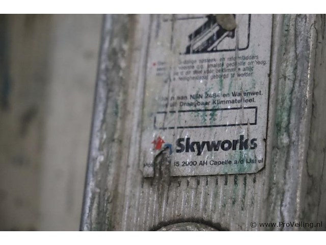 Skyworks reform opsteekladder 2x10 sporten - afbeelding 5 van  9