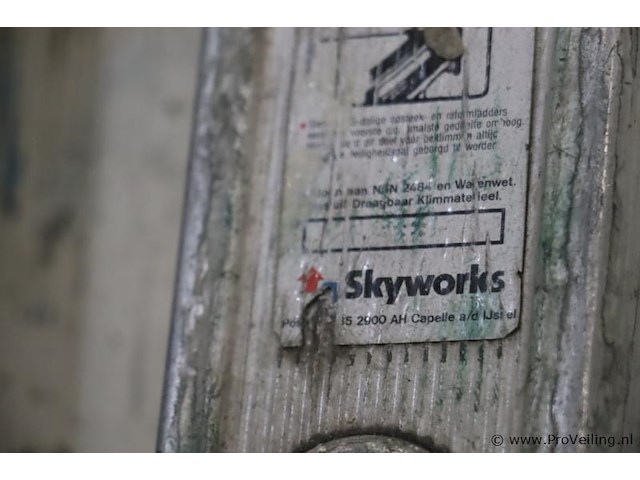 Skyworks reform opsteekladder 2x10 sporten - afbeelding 5 van  9
