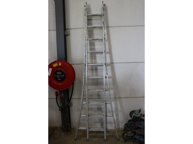 Skyworks reformladder/opsteekladder 2x10 sporten - afbeelding 1 van  9