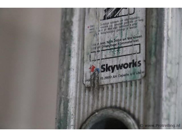 Skyworks reformladder/opsteekladder 2x10 sporten - afbeelding 6 van  9